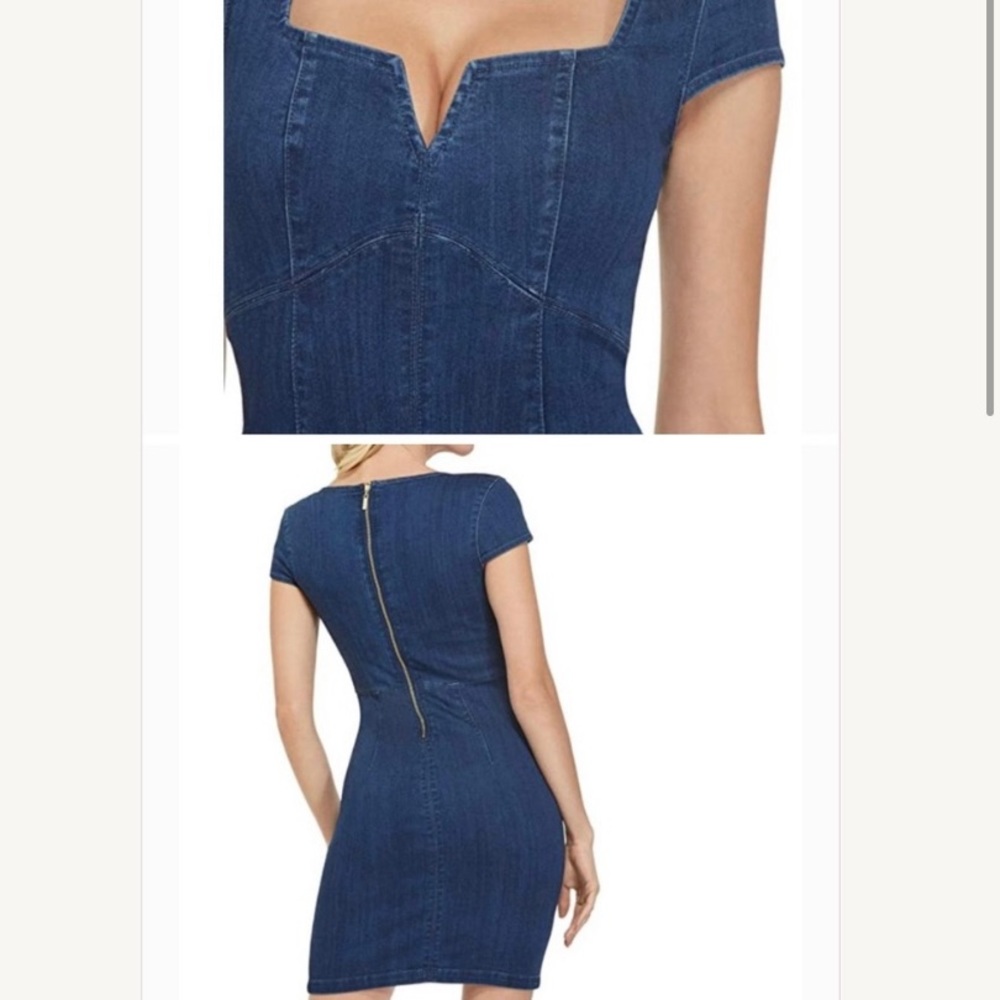 COPY - Guess Juliana Denim Short Sleeve Mini Dress size extra small
Gently worn